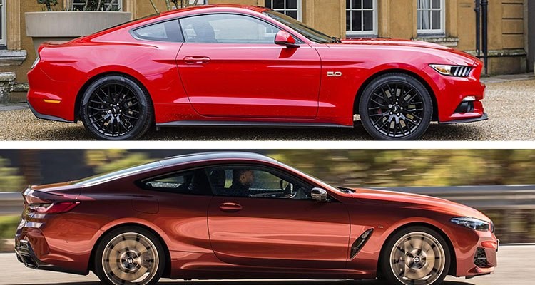 BMW Serie 8 : ¿Copia del Mustang?