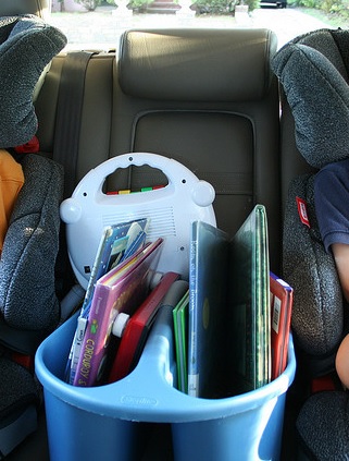 Viajar largos trayectos en coche con niños
